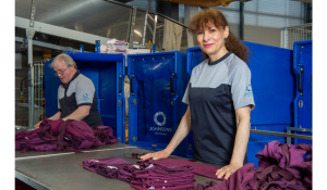 Staff folding workwear